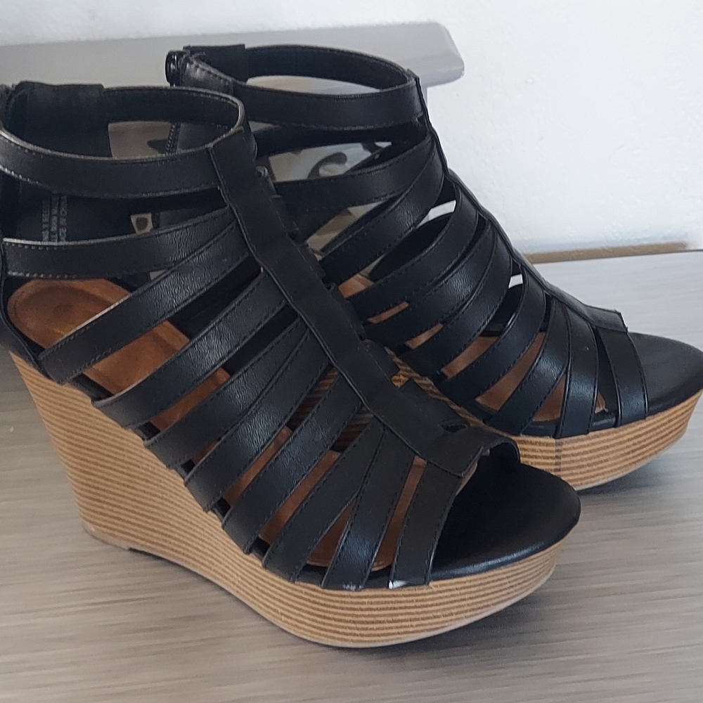 Reese Wedge Sandal by Report